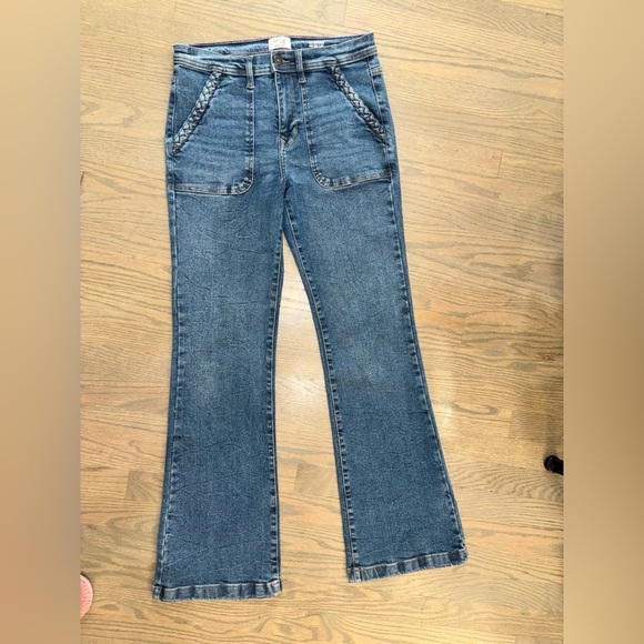 Kensie Savannah High Waist Flare Leg Jeans In Melbourne women’s size 6 28 - Picture 6 of 8